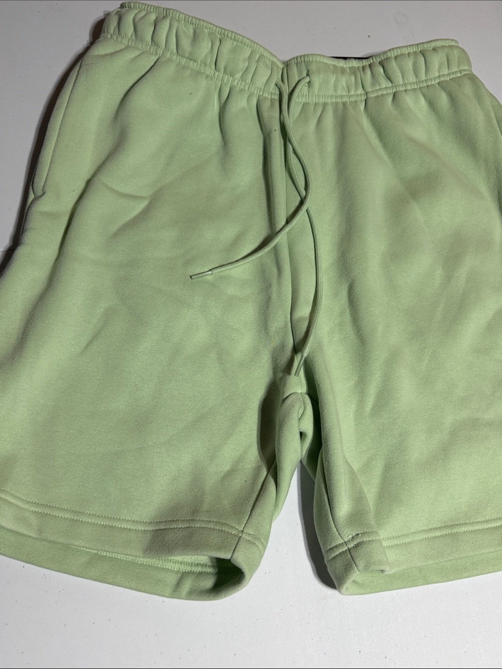 Xersion Men's Light Lime Athletic Fleece Shorts